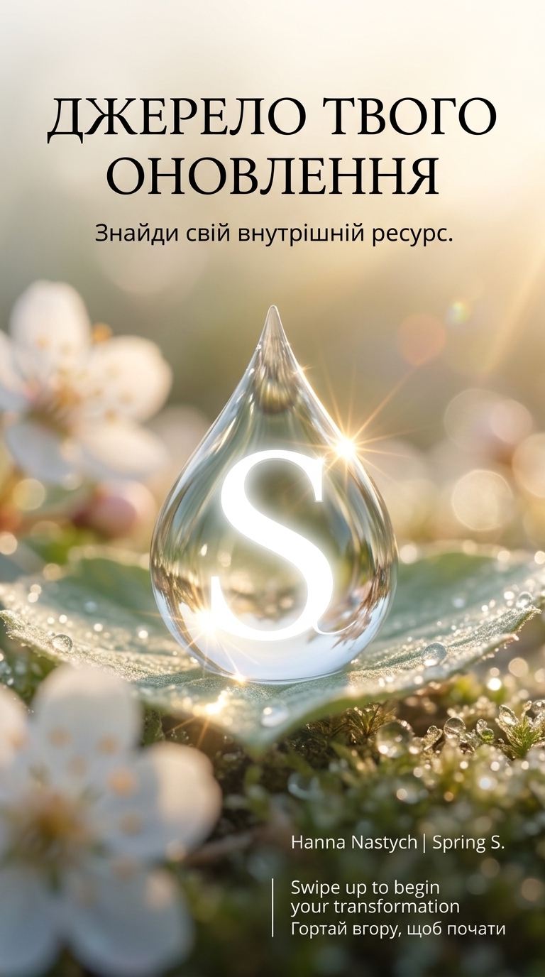 Постер книги Джерело Твого Оновлення